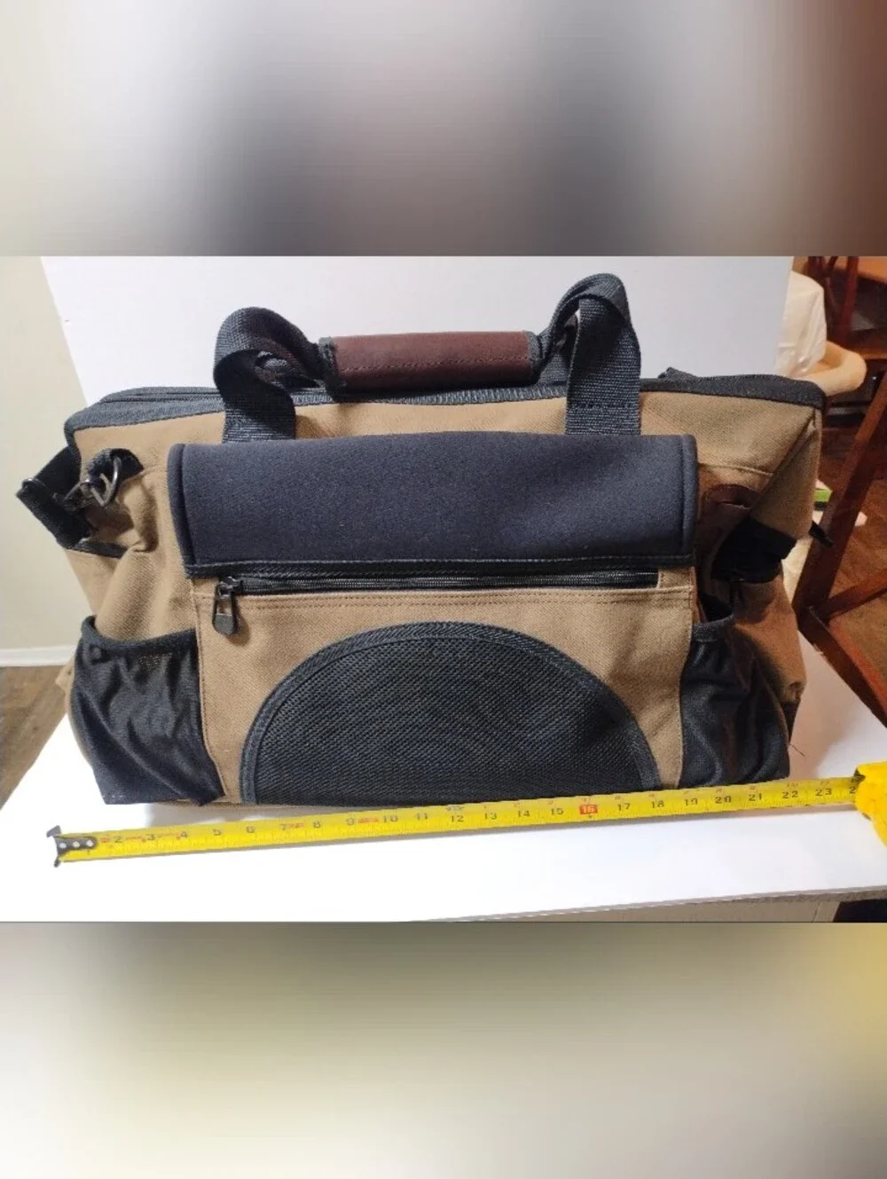 Vintage Samsonite® Black Canyon 22″ Wheeled Duffel Bag Nylon